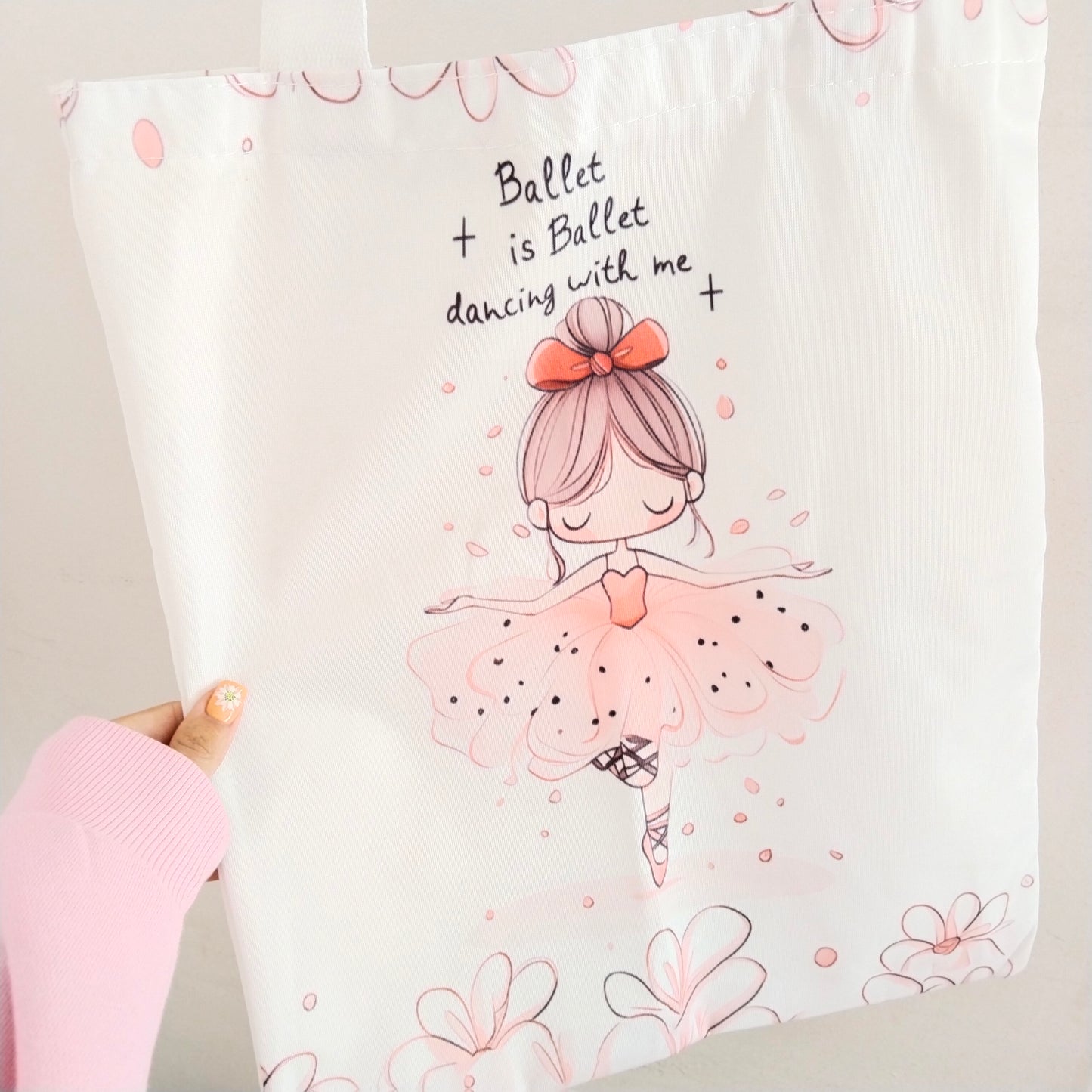 Bolsa de tela bailarina