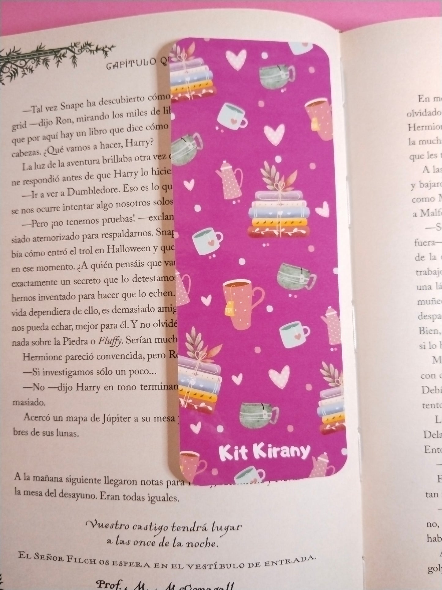 Marcapáginas Rincones Literarios