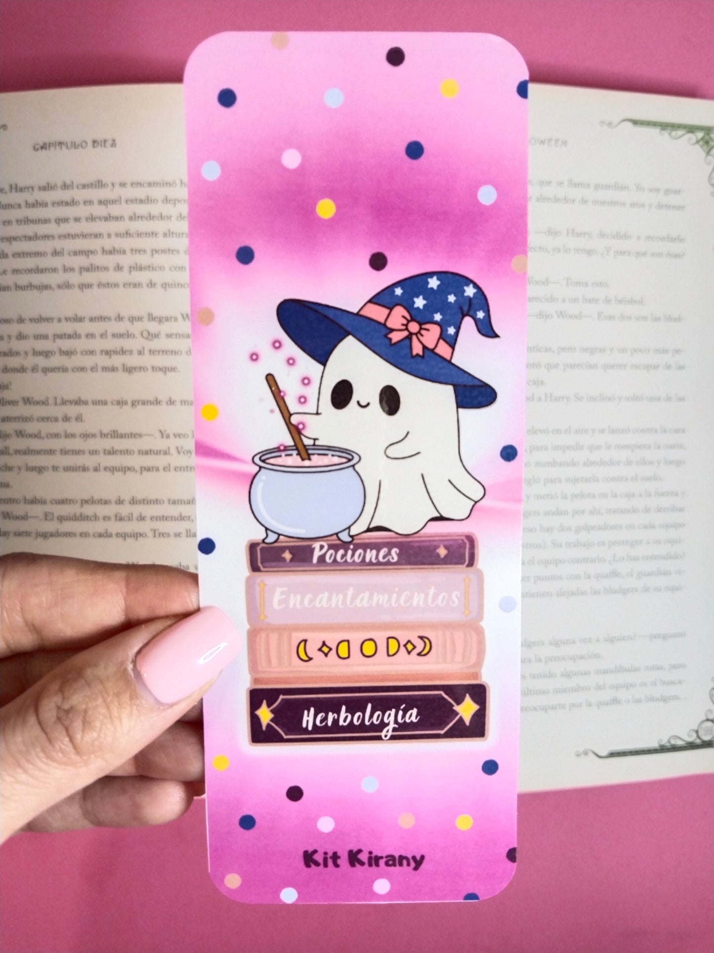 Marcapáginas la profesora fantasma
