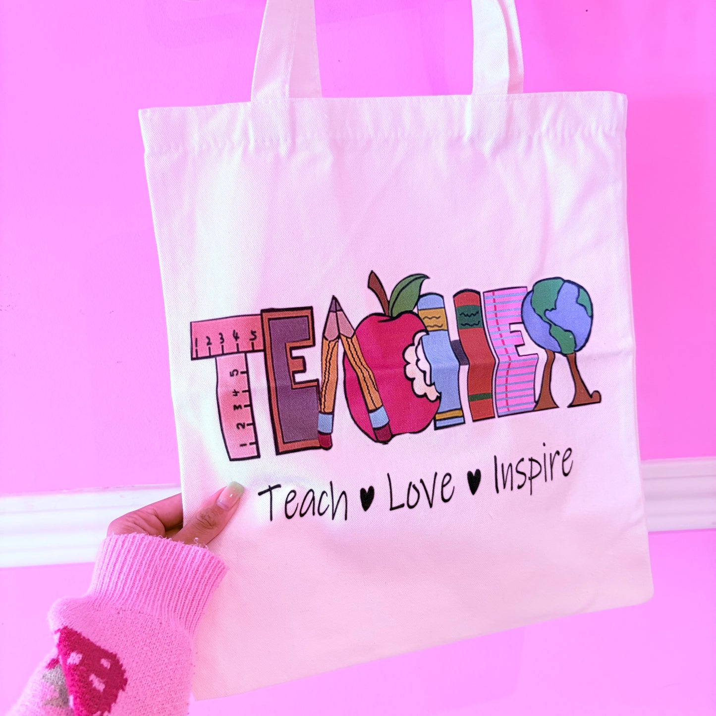 Bolsa de tela teacher