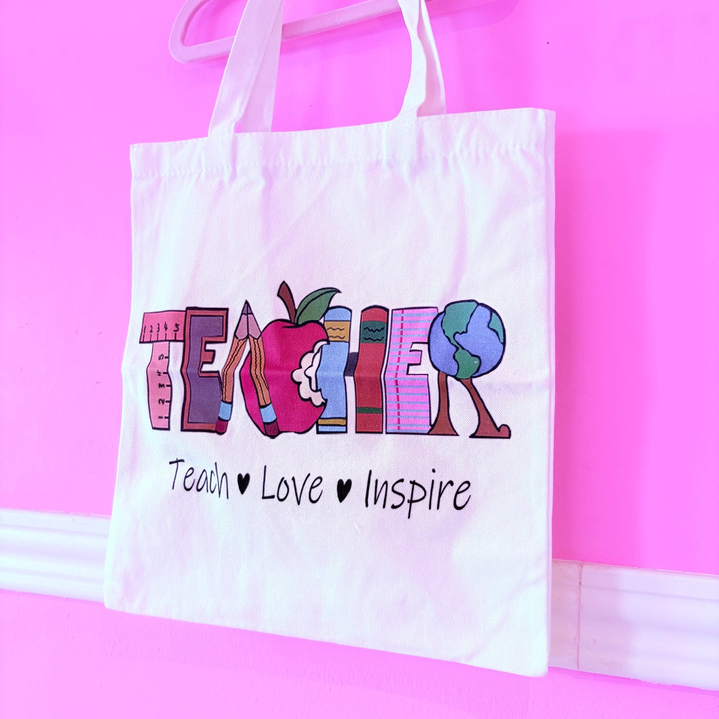 Bolsa de tela teacher