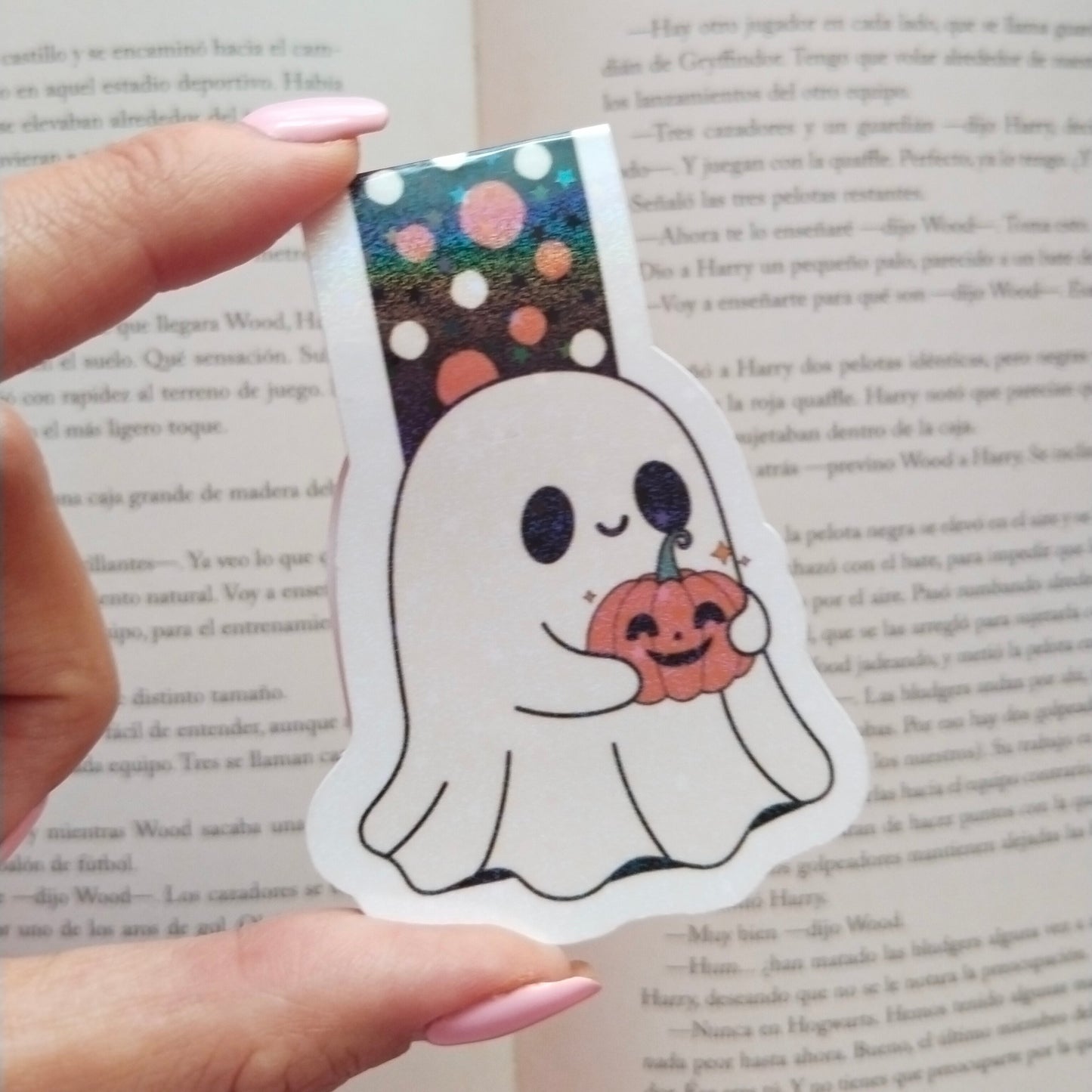 marcapáginas magnético kit kirany fantasma