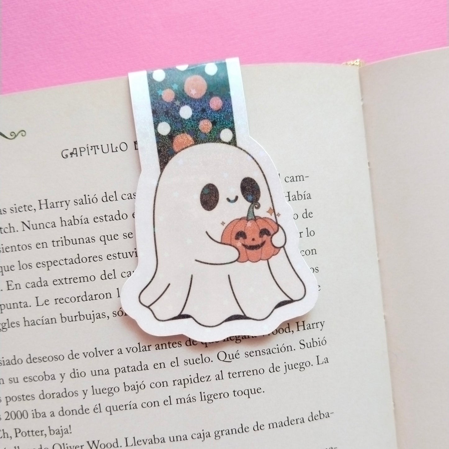 marcapáginas magnético kit kirany fantasma