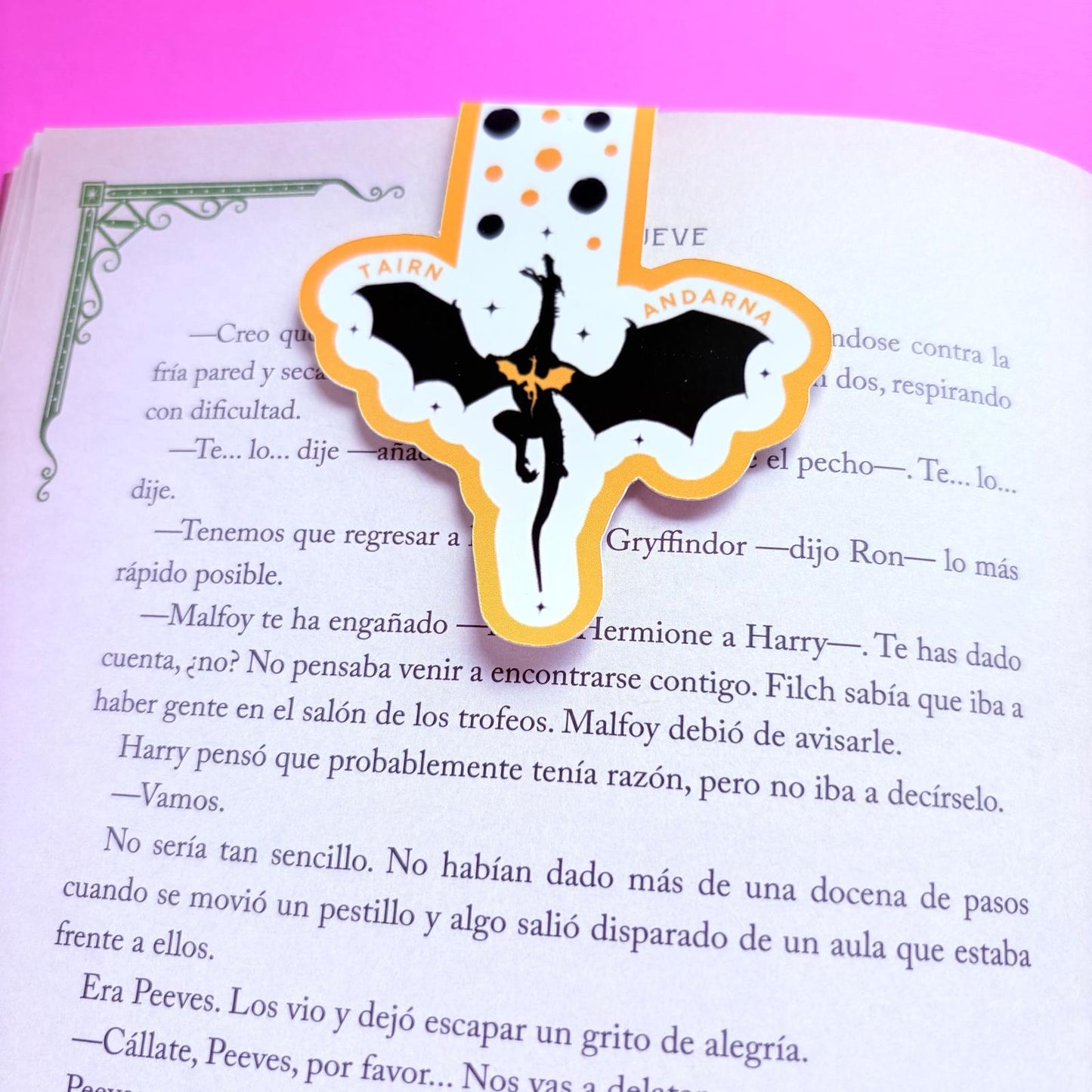 Marcapáginas Magnético Alas de Sangre: Tairn y Andarna