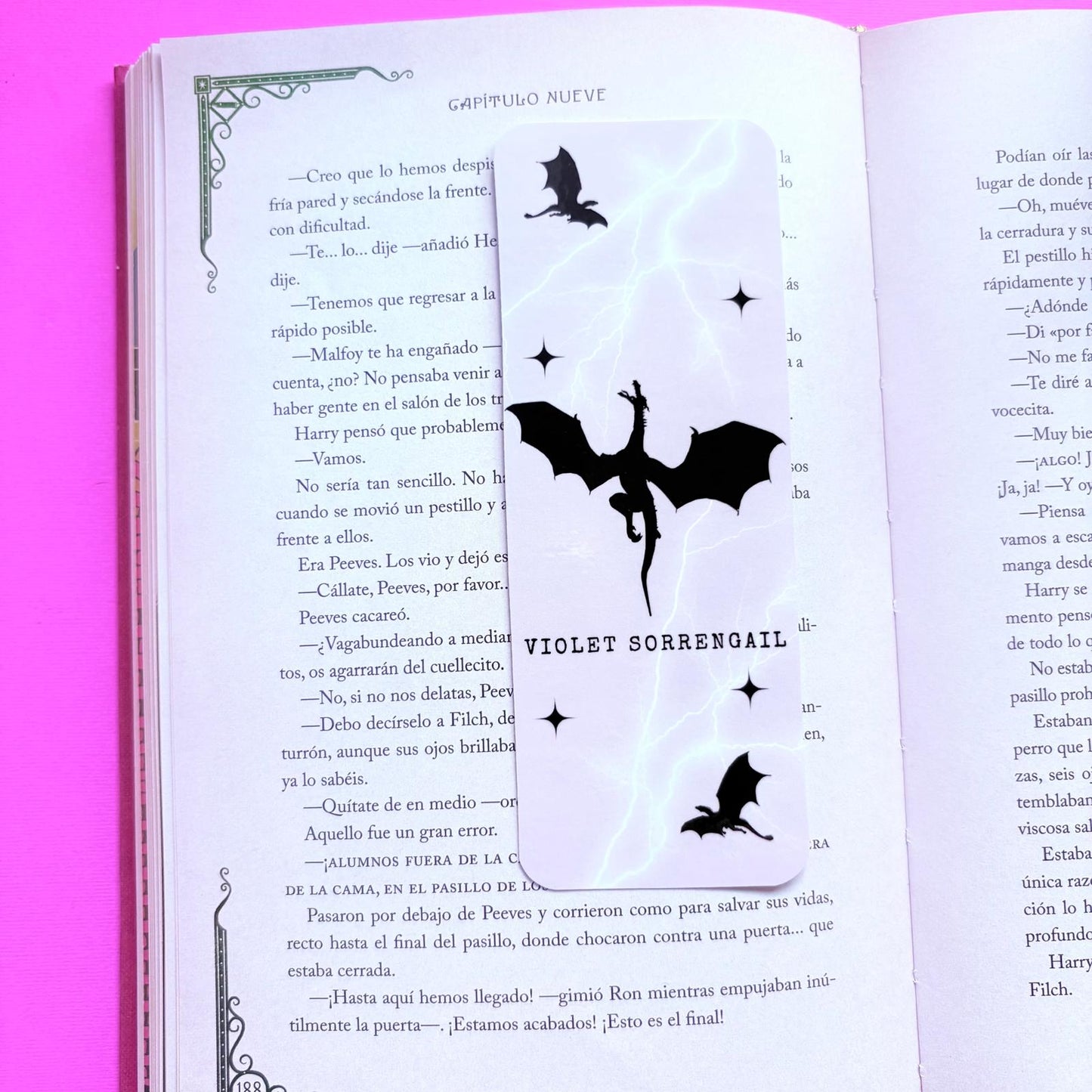 Marcapáginas Saga Empíreo: Violet Sorrengail