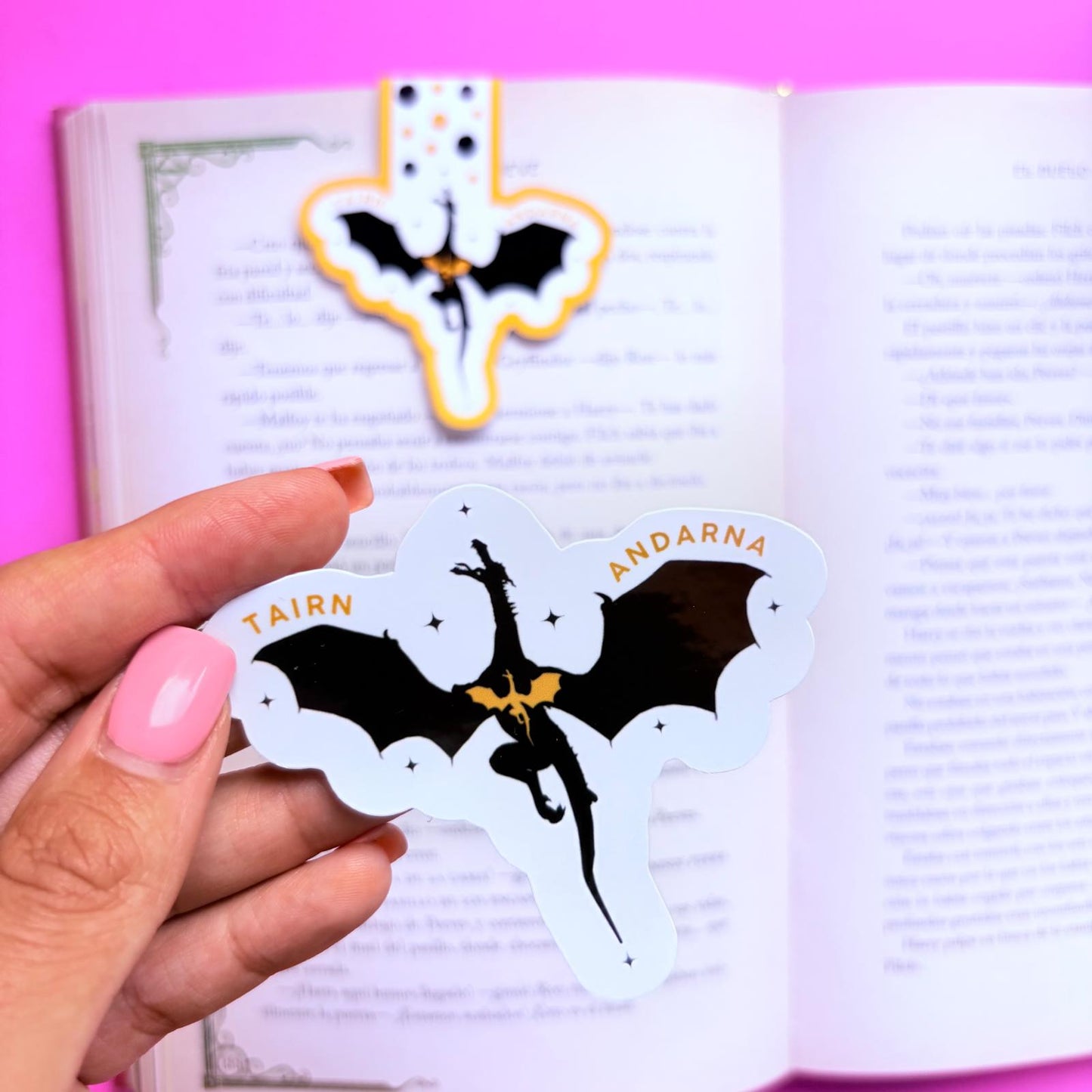 Sticker Tairn & Andarna – Alas de sangre