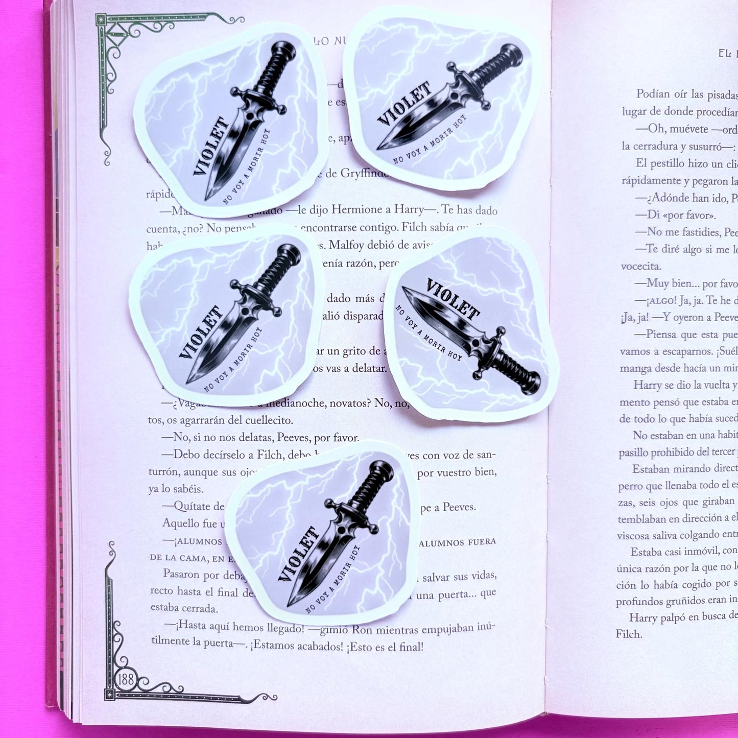 Sticker No voy a morir hoy – Violet
