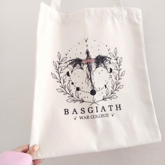 Bolsa de tela Basgiath war college