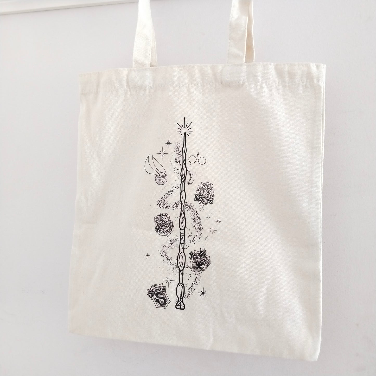 Bolsa de tela Harry Potter varita mágica