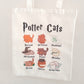 Bolsa de tela Potter cats