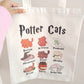 Bolsa de tela Potter cats