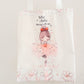 Bolsa de tela bailarina