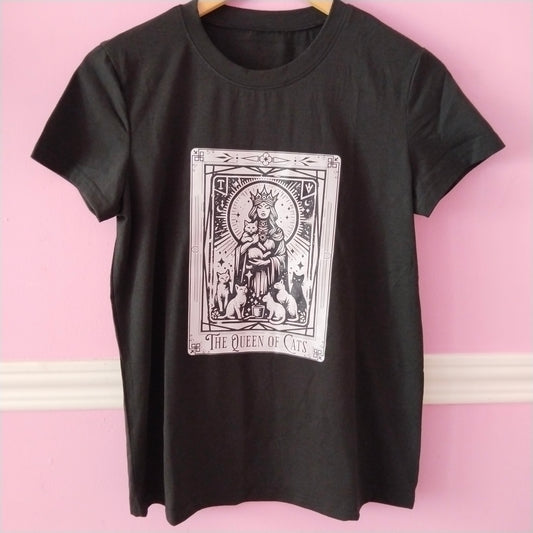 Camiseta Tarot de la Reina Gata