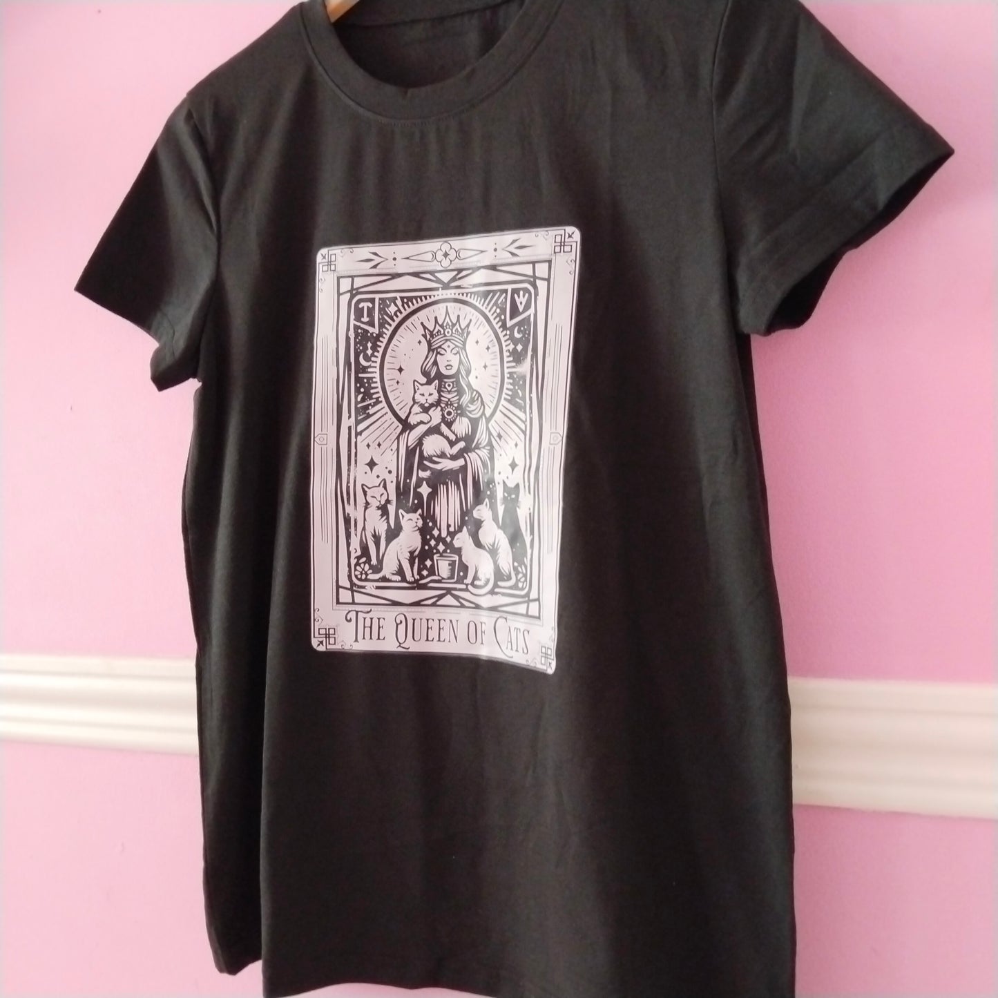 Camiseta Tarot de la Reina Gata