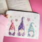 Mini bolsa de tela Gnomos felices
