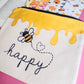 Mini bolsa de tela abejita