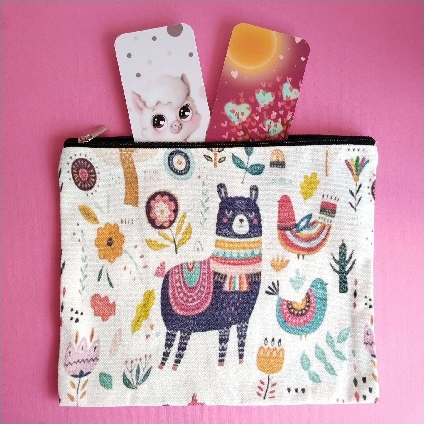 Mini bolsa de tela alpaca