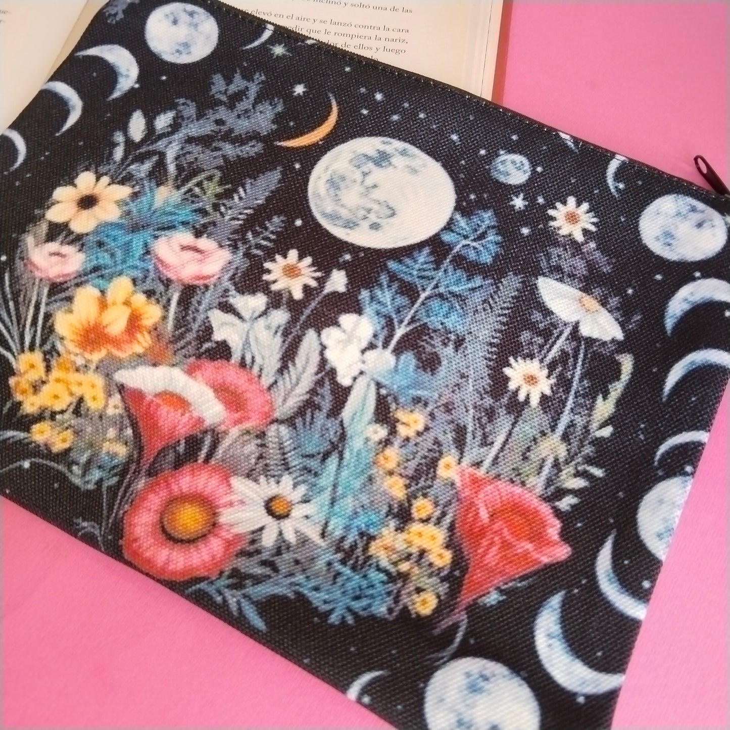 Mini bolsa de tela poder de luna