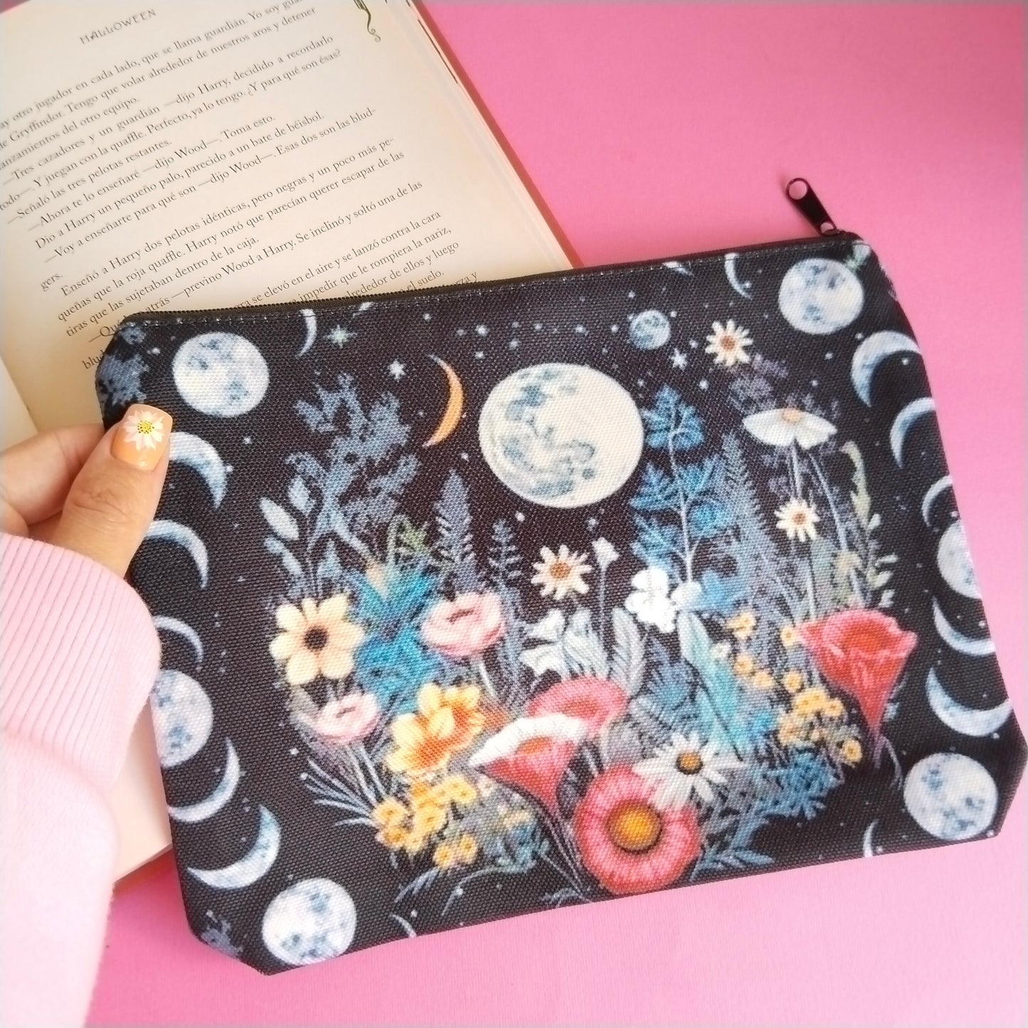 Mini bolsa de tela poder de luna