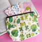 Mini bolsa de tela ranas de primavera