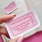 Sticker entrada vip