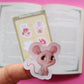 Stickers ratoncitos caseros