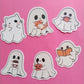 Stickers fantasmas encantados