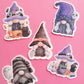 Stickers Gnomos encantados