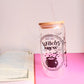 Vaso de cristal poción de bruja