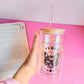 Vaso de cristal tarot the cat