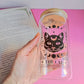 Vaso de cristal tarot the cat