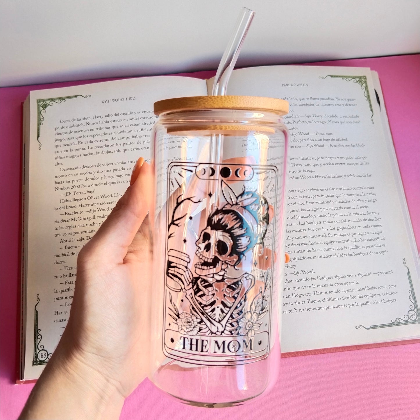 Vaso de cristal tarot the mom