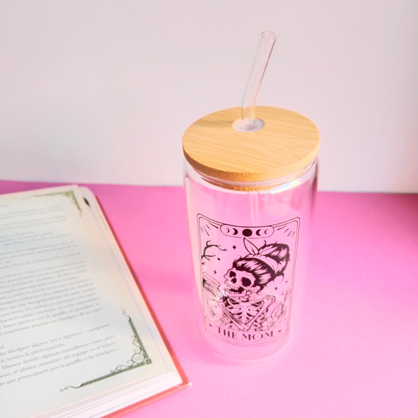 Vaso de cristal tarot the mom