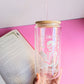 Vaso de cristal the reader