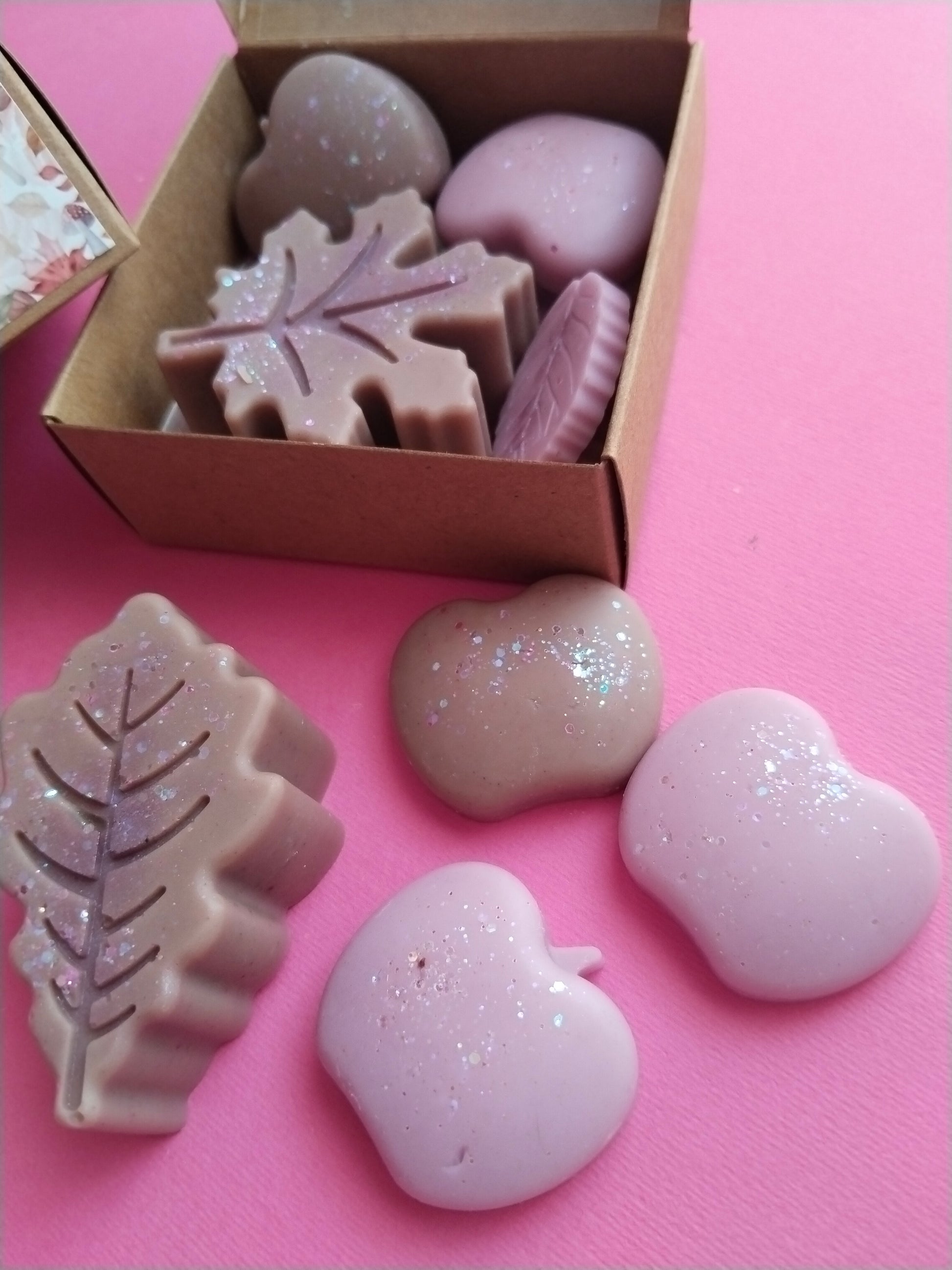 Wax melts de kit kirany Hojas de otoño manzana y canela 