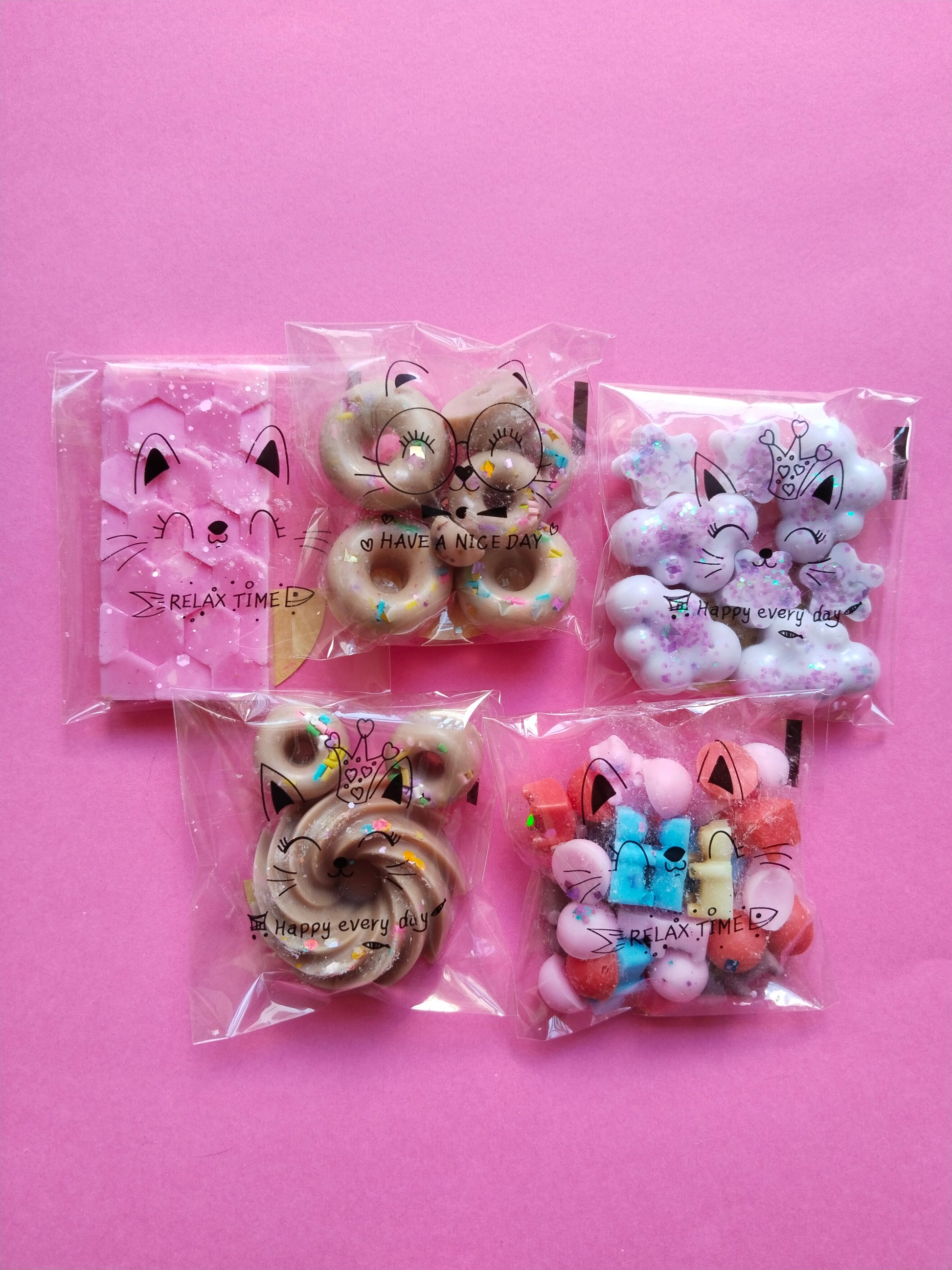 caja degustación wax melts kit kirany