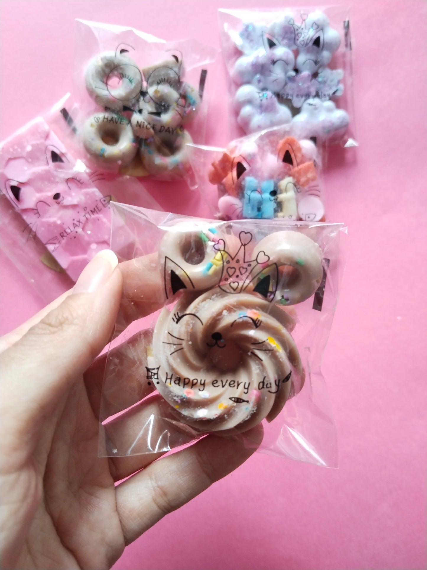 caja degustación wax melts kit kirany