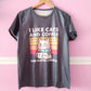 Camiseta I like cats and coffee