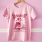 Camiseta mariposas rosas