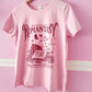 Camiseta mariposas rosas