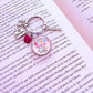 Llavero de charms para profesores