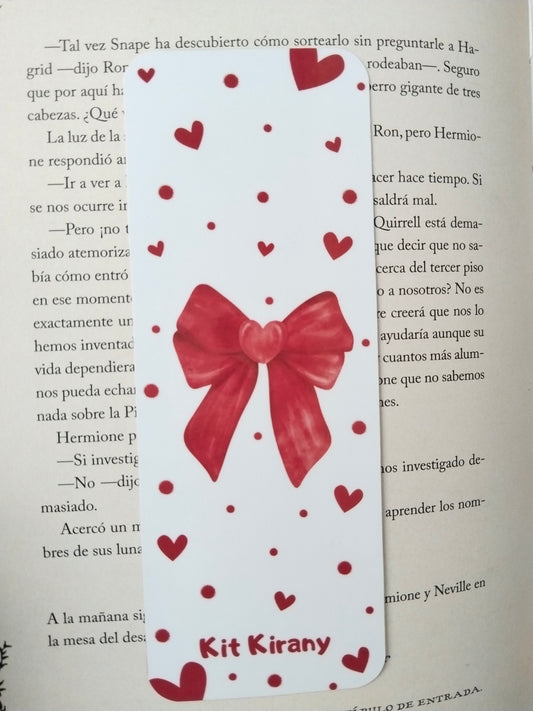 marcapáginas kit kirany san valentin