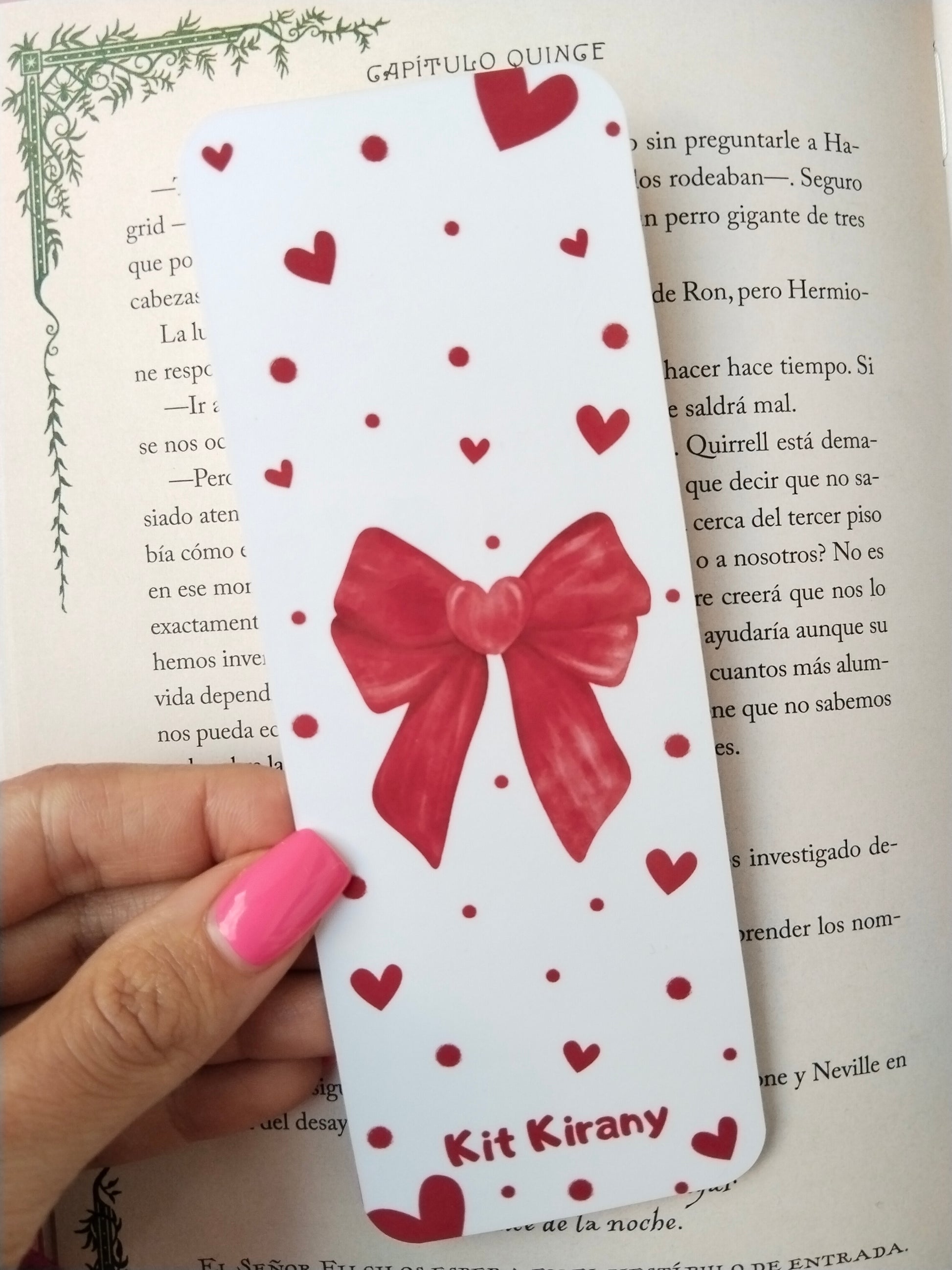 marcapáginas kit kirany san valentin