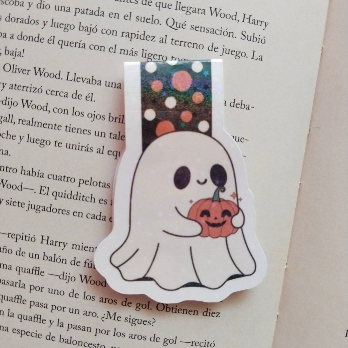 marcapáginas magnético kit kirany fantasma