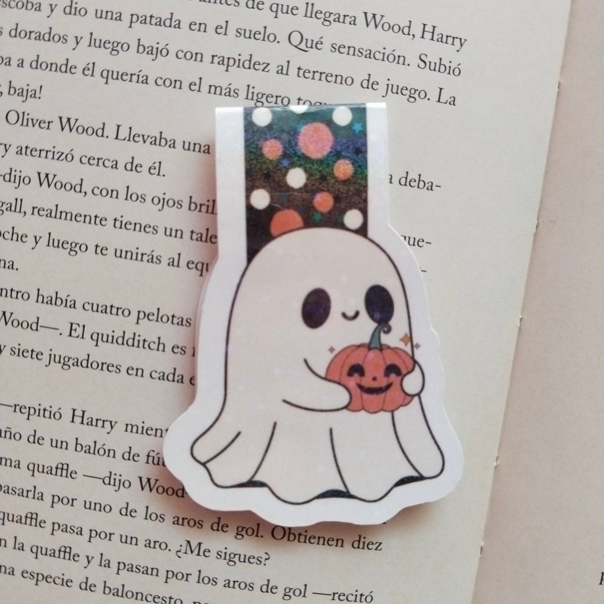 marcapáginas magnético kit kirany fantasma