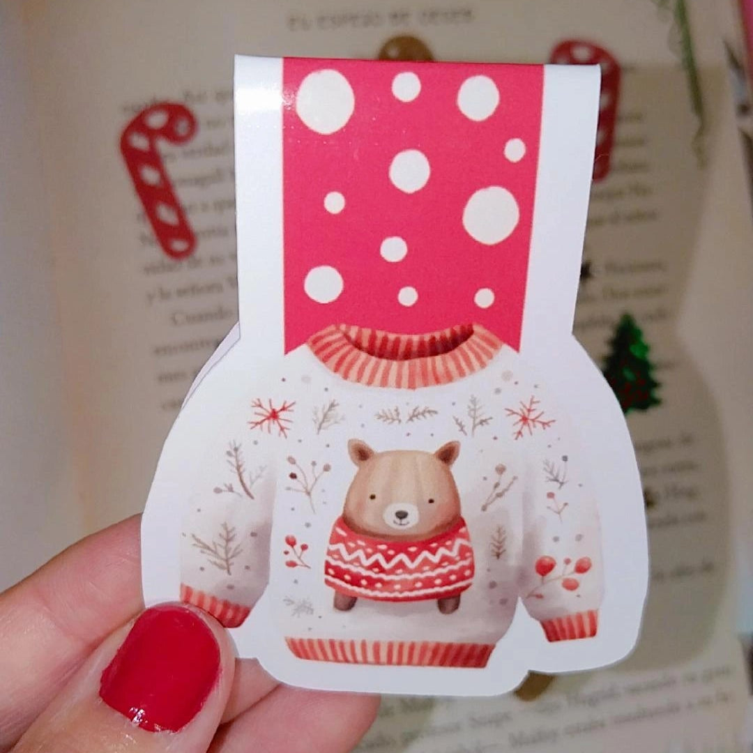marcapaginas magnetico kit kirany jersey navideño