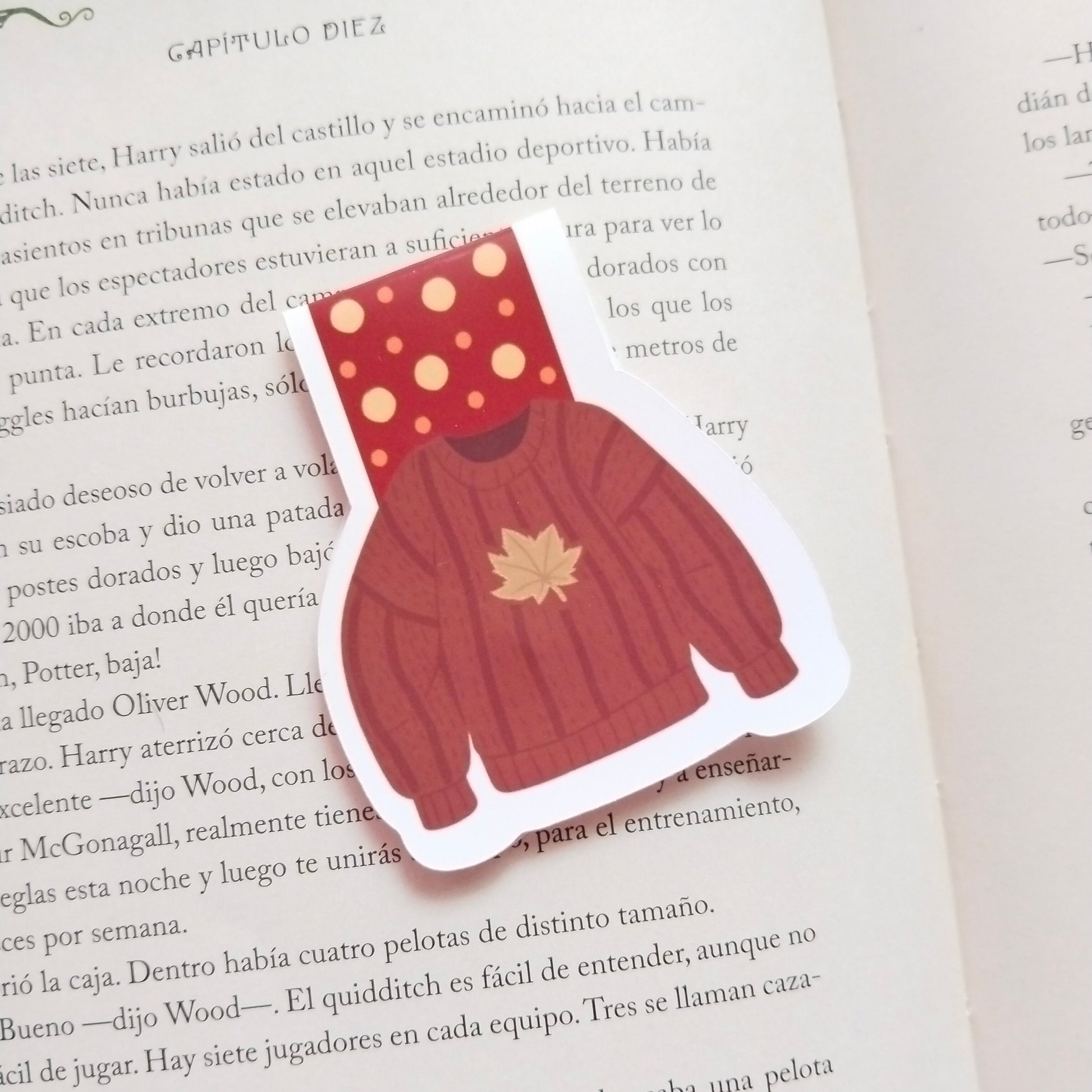marcapaginas magnetico kit kirany otoño