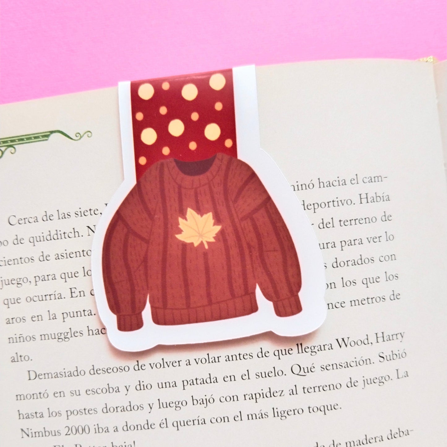 marcapaginas magnetico kit kirany otoño