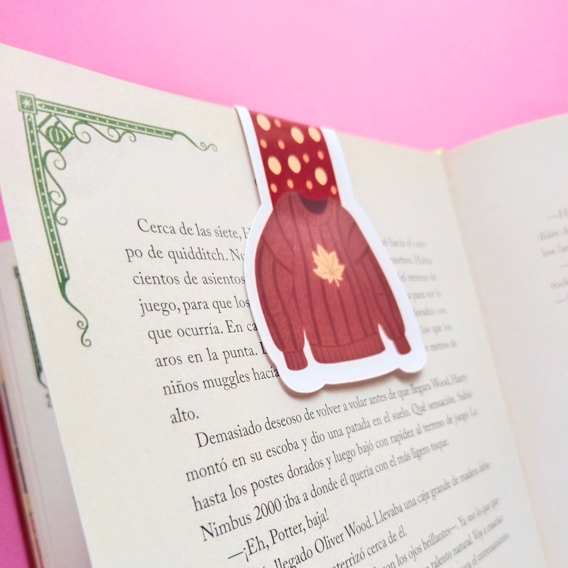 marcapaginas magnetico kit kirany otoño
