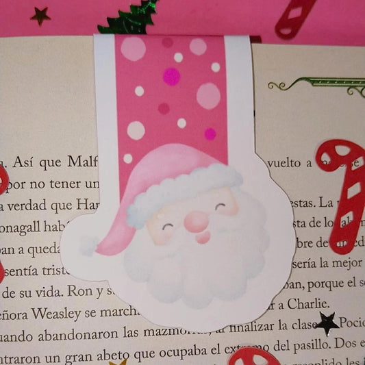 marcapaginas magnetico kit kirany papa noel feliz
